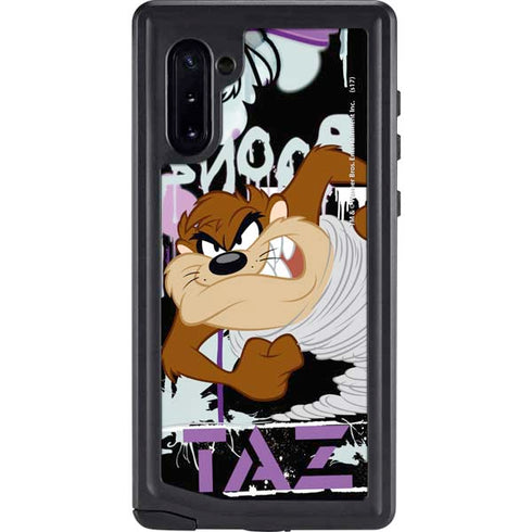 Looney Tunes Splatter Paint Tasmanian Devil Galaxy Cases